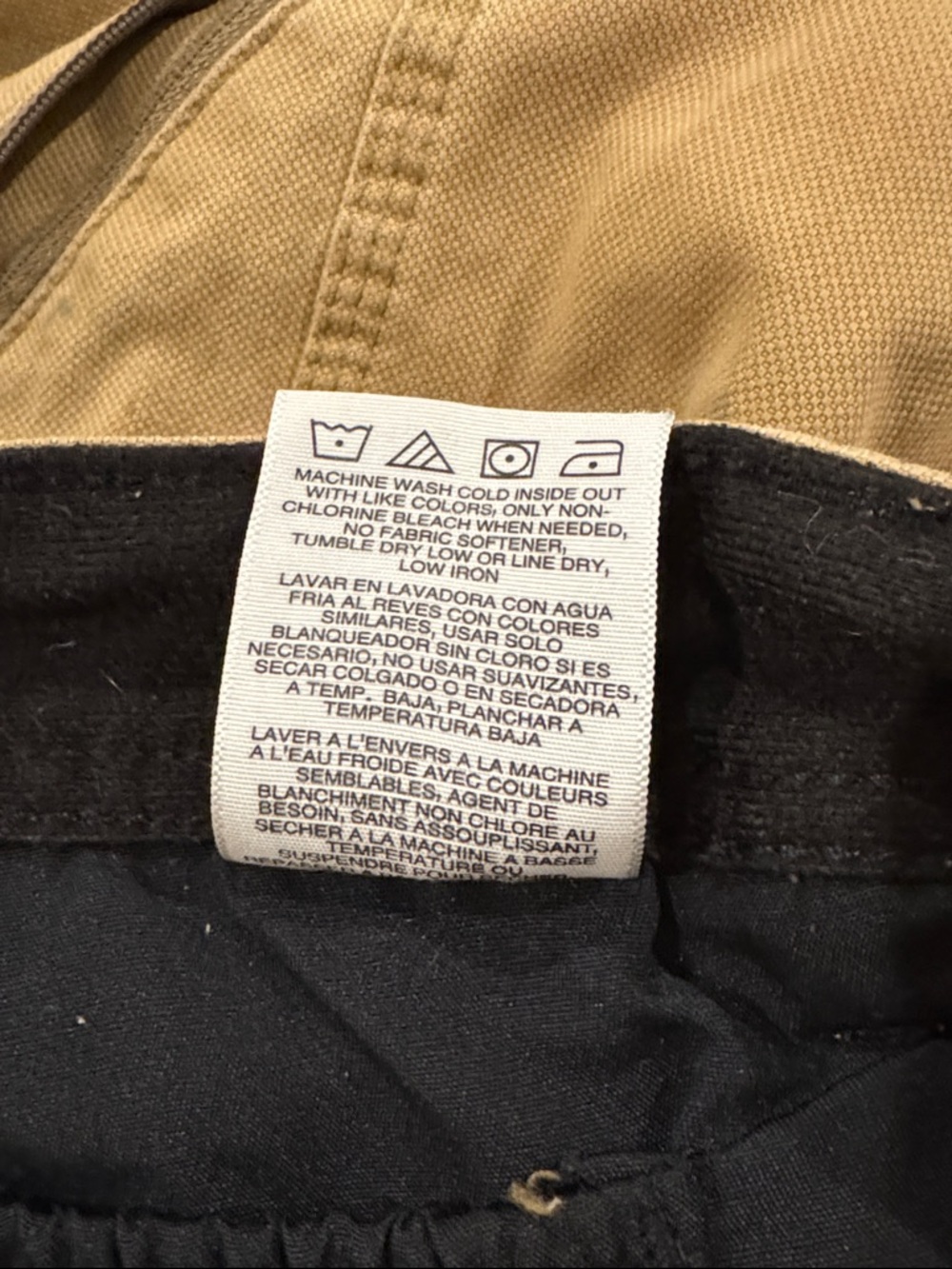 Wrangler Khaki Carpenter Chinos - Durable Men's Work Pants - Picture 10 of 10